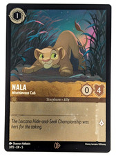 Disney Lorcana NALA Mischievous Cub 3/P2 Cold Foil Promo NM/M