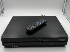 Panasonic DMR EZ 49V VHS DVD registratore combinato nero telecomando