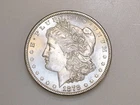 1878-S $1 MORGAN SILVER ONE DOLLAR GEM BU