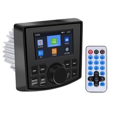 Stereo Boat Radio Receiver Digital Media Player MP5 Waterproof 4 inch Display...