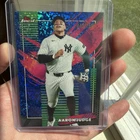 Topps Finest 2026 Aaron Judge New York Yankees #299 Rare Blue Mini Diamonds /150