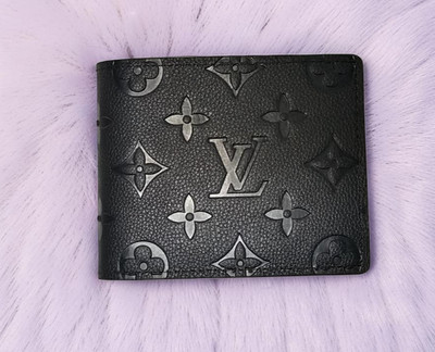 Authentic Louis Vuitton Multiple Wallet in Monogram Eclipse Canvas