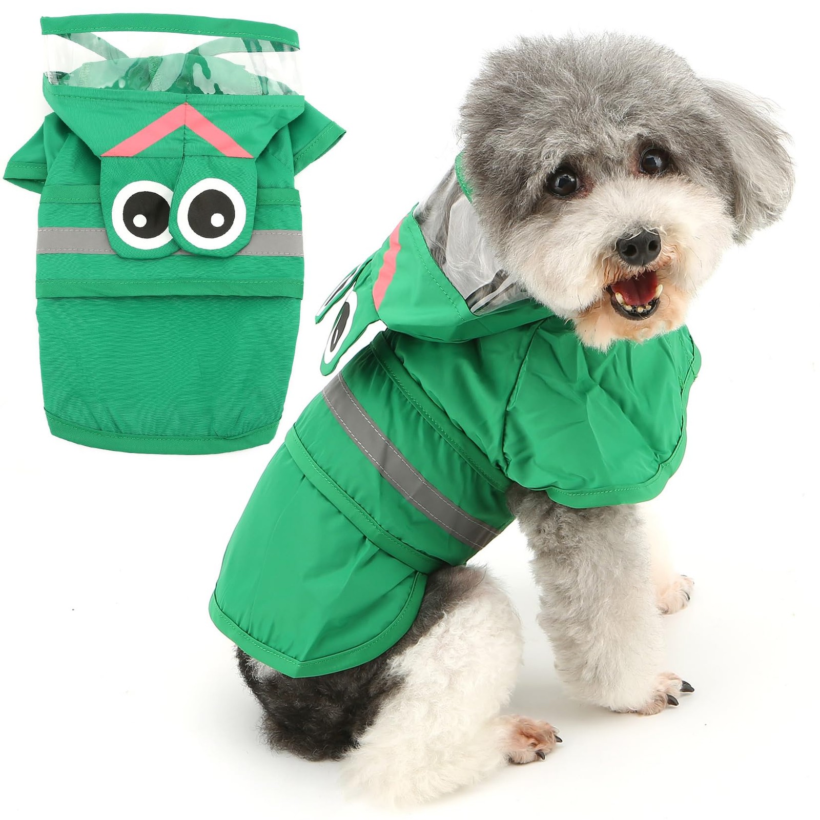 Zunea Poncho Antipioggia per Cani - Fashion e Funzionale Taglia Media