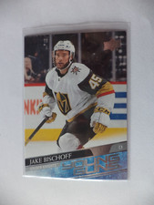 2020 - 21  UD  EXTENDED   YOUNG  GUNS   JAKE  BISCHOFF  GOLDEN  KNIGHTS      713