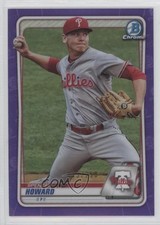 2020 Bowman Chrome Prospects Purple Refractor /250 Spencer Howard #BCP-55 13w2