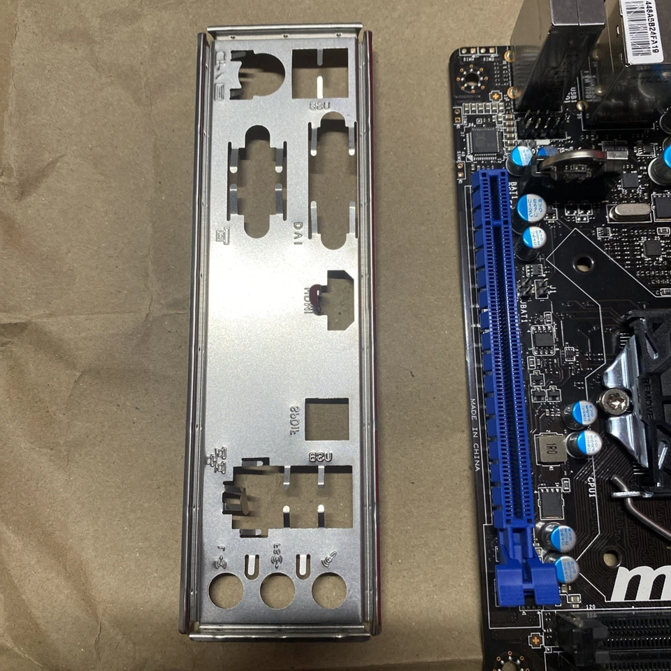 MSI H81I Mini-ITX Motherboard LGA1150 DDR3 Desktop Board w/ IO Shield - Image 4 of 4