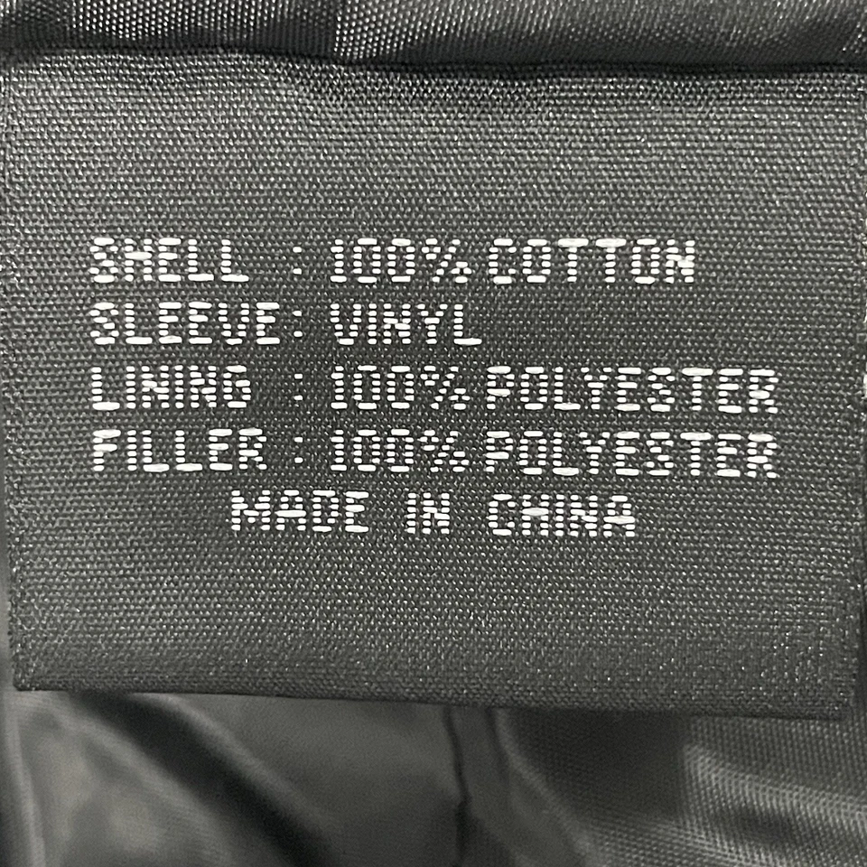 Chaqueta Universitaria National ACA Champion Negra Cheerleading Snapped Talla Juvenil Grande Foto 4 de 4