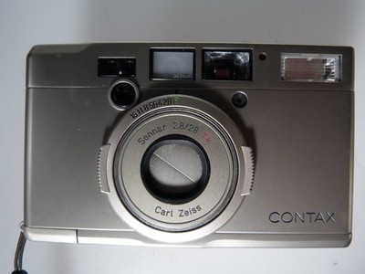 VINTAGE CONTAX TIX Carl Zeiss 28mm Point & Shoot APS Film Camera