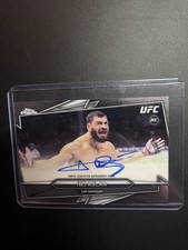 Topps 2026 Chrome UFC Ibo Aslan Rookie Auto Autograph #BAV-1A