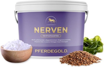 Nerven 2.0 - Pferde Pellets mit Magnesium-Komplex & Omega 3 - Unterstützung 