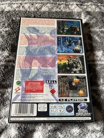 Crypt Killer - Sega Saturn Action Adventure Shooting Video Game Boxed