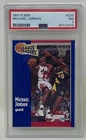Michael Jordan 1991 Fleer Chicago Bulls NBA Basketball Trading Card #220 PSA 7