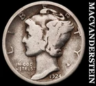 1924 Silver Mercury Dime- Scarce Better Date  No Reserve #i6222