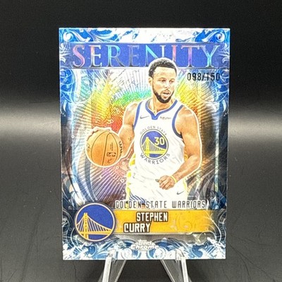 2025-26 Topps Chrome - Serenity Stephen Curry #SY-3 Blue Refractor /150