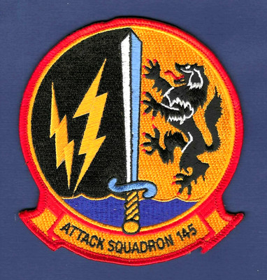 US Navy VA-145 Attack Squadron ''Swordsmen'' Patch