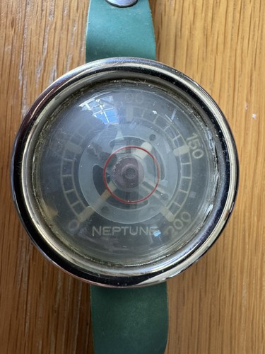 RARE VINTAGE NEPTUNE DYNAMICS SCUBA DEPTH GUAGE AND COMPASS - Picture 8 of 11