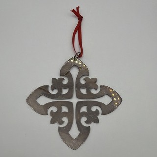 Retired James Avery Sterling Silver Open Cross Christmas Tree Ornament 15.8g
