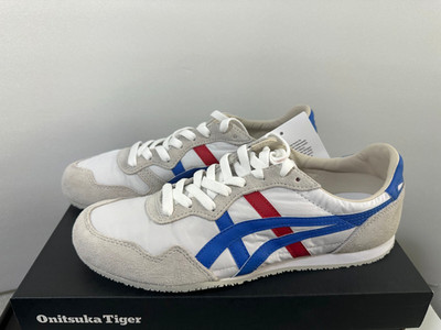Onitsuka Tiger SERRANO 1183B400 100 WHITE/DIRECTOIRE BLUE Unisex Gr.
