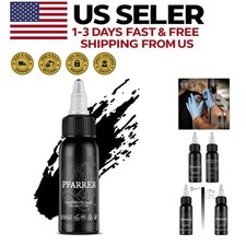 1oz -Friendly Black Tattoo Ink   Professional Standard, Rich Pigment Flow