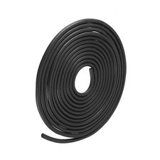 Foam Rubber Weather Seal Strip 3mm Diameter 33Feet for DIY Gasket