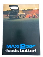 Austin Maxi Car Brochure 1750 cc L HL HLS Superb Original 1980