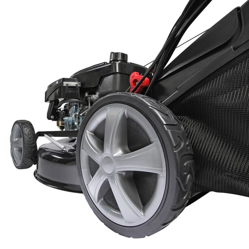 BRAST Benzin Rasenmäher Elektrostart Radantrieb 46cm Schnittbreite 2,5kW(3,4PS) - Bild 3 von 12
