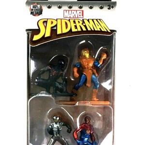 Nano MetalFigs Marvel 5-Pack Die-Cast Kid Arcachnid Spider Girl More Pack A