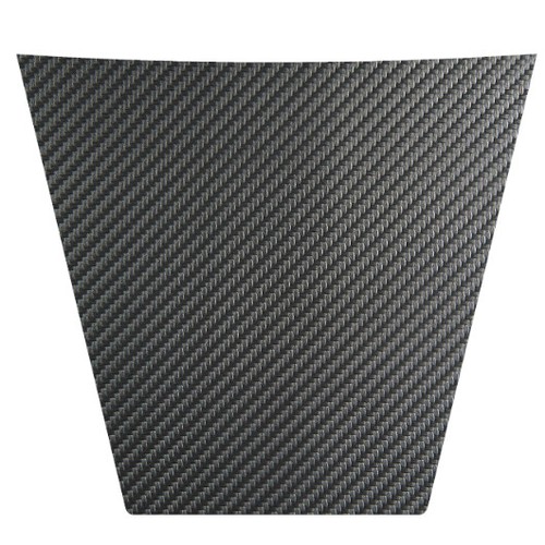 16 17 18 19 Honda Pioneer 1000 Solid Black Carbon Fiber Hood Decal