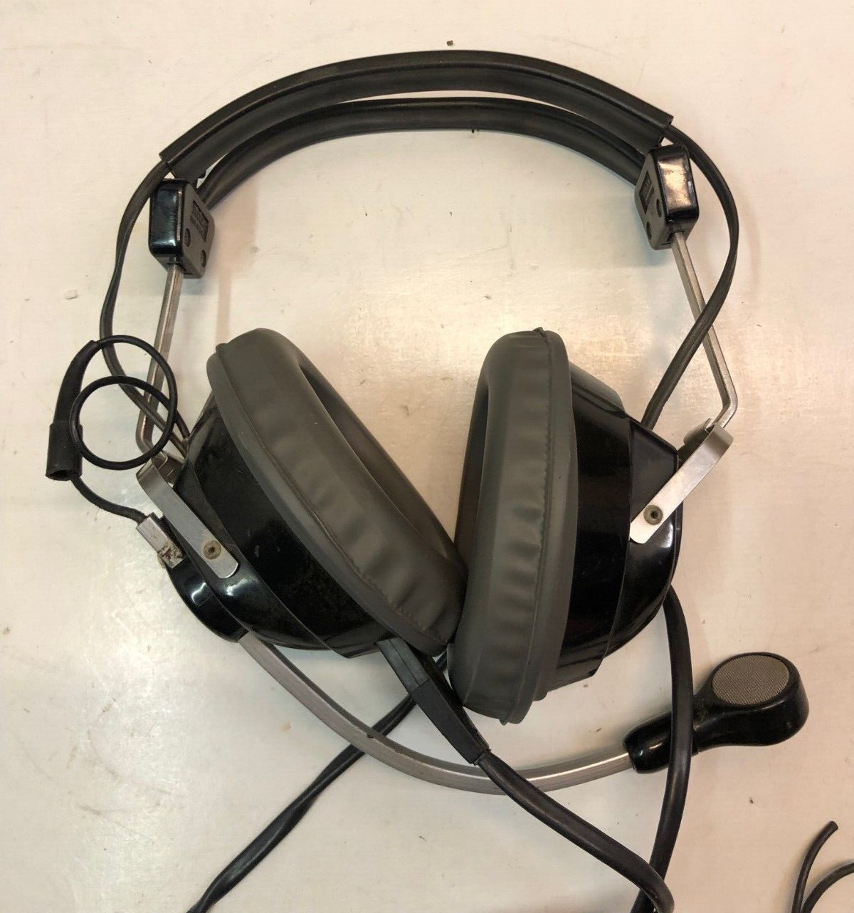 Vintage Telex Arb1400 General Aviation Pilot Headset WT 1 LB FAA TSO