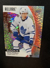 23-24 UD Allure Hockey Red Rainbow Rookie 117 Bobby McMann