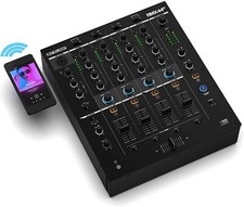 RELOOP RMX-44 BT Dj Mixer 4 Canali Phono Line + Microfono + Bluetooth NUOVO