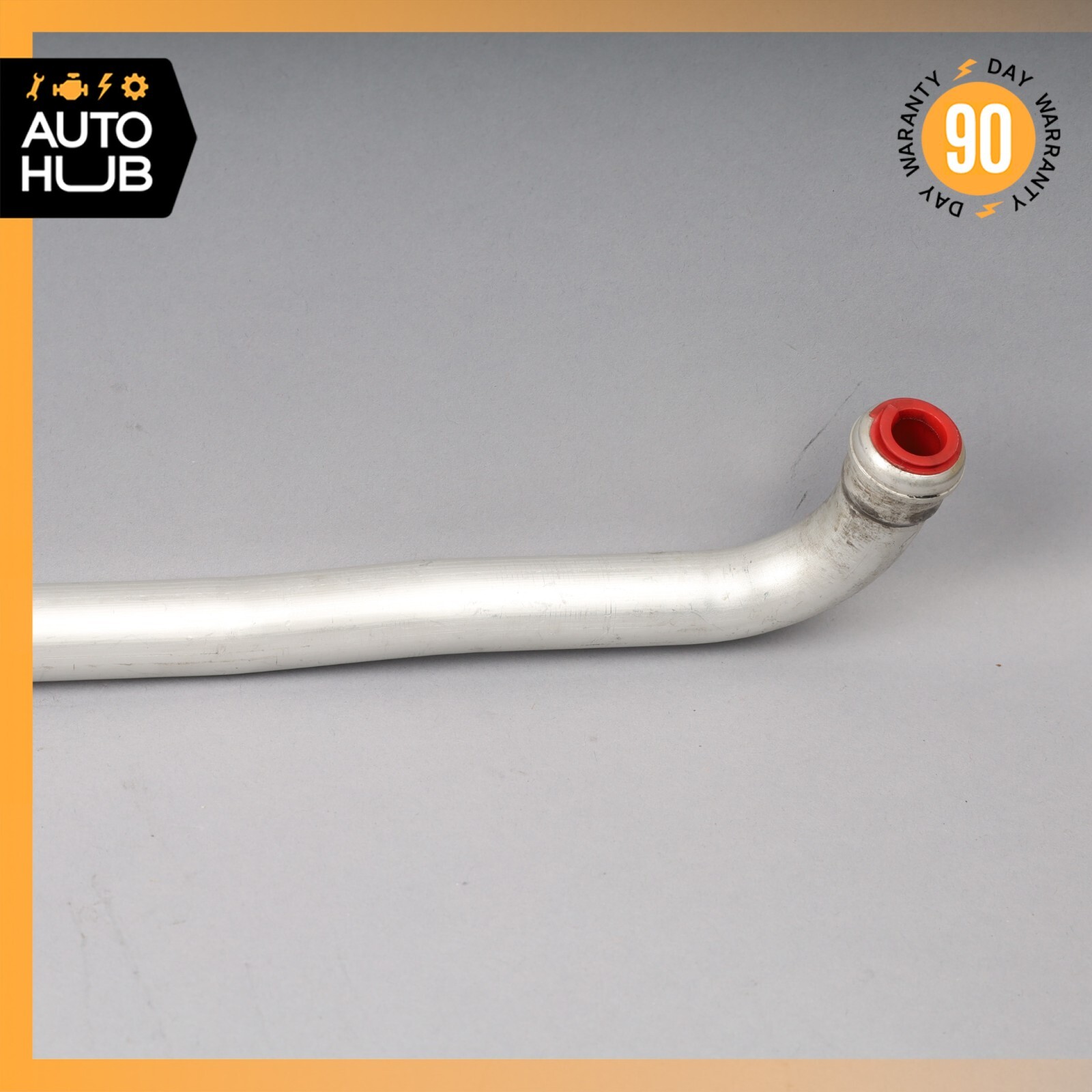 02-07 Maserati Spyder 4200 GT M138 Engine Heat Exchanger Oil Feed Line OEM 61k