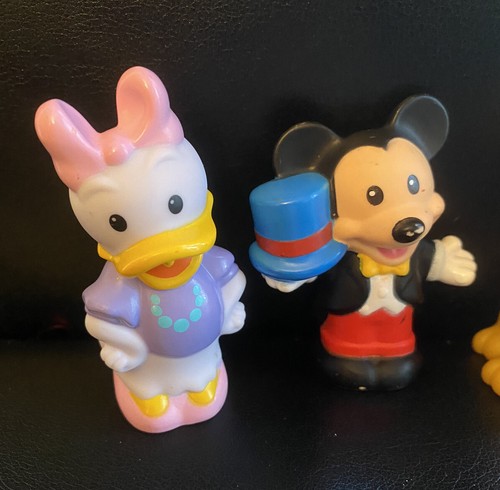 Fisher Price Little People • MICKEY MOUSE PLUTO DAISY Magic of Disney 3 Figures - Picture 2 of 5