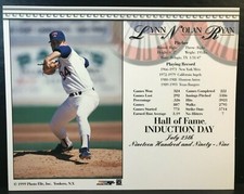 NOLAN RYAN TEXAS RANGERS OFFICIAL MLB BASEBAL...