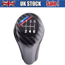 6 Speed Shifter Knob Gear Shift Level Knob For BMW E46 E82 E87 E90 E92 E60 E64