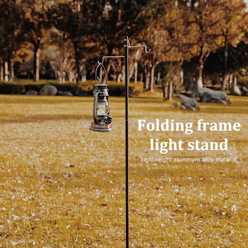 Outdoor Light Frame Night Fishing Aluminum Alloy Light Pole
