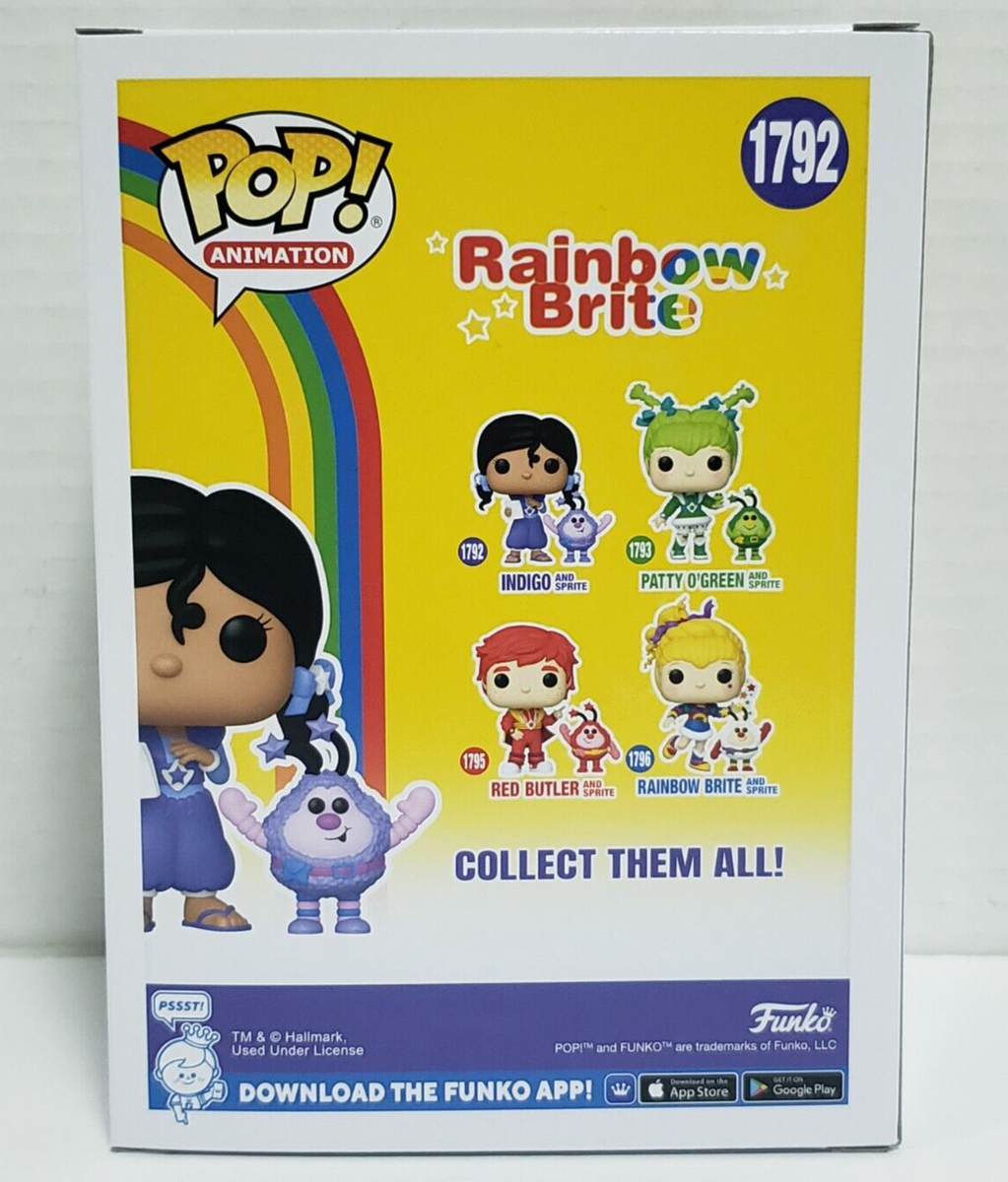 Funko POP! Rainbow Brite – Indigo Doll & Hammy Vinyl-Figuren (ca. 10cm & 5cm)