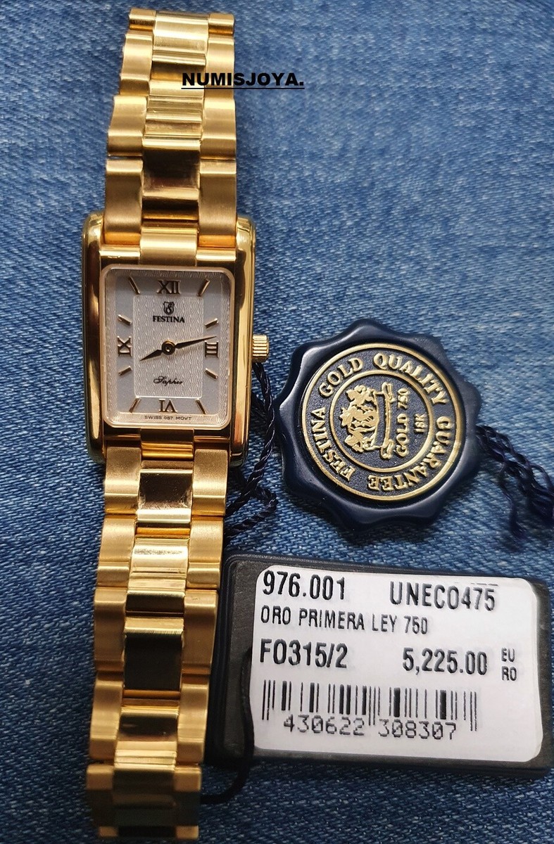 RELOJ SEÑORA FESTINA Peso Referencia GARANTÍA