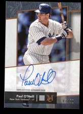 2024  Topps Museum Archival Autograph Copper Paul O’Neil Auto 43/50