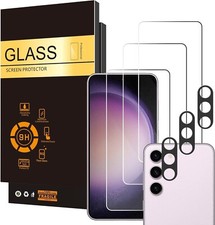 4in1 For Samsung Galaxy S23 5G Screen Protector,Tempered Glass,Side-Back Film