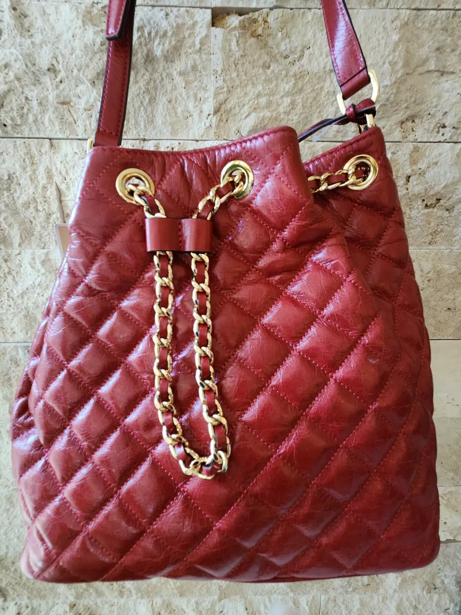 Michael kors best sale frankie drawstring bag