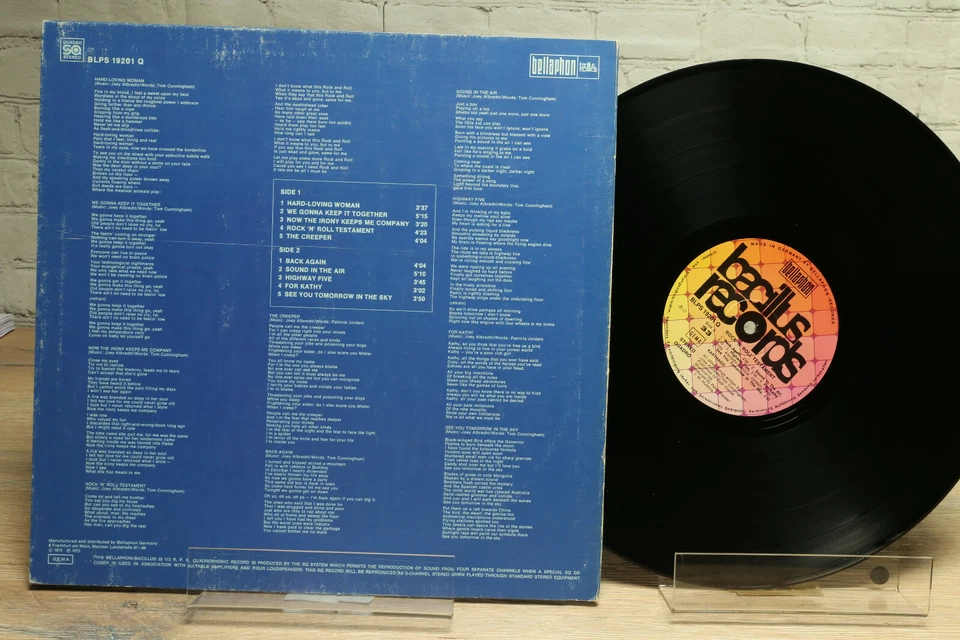 Karthago, ROCK 'N' ROLL TESTAMENT, Vinyl LP, GF, Bacillus Records BLPS 19201 Q - Bild 2 von 4