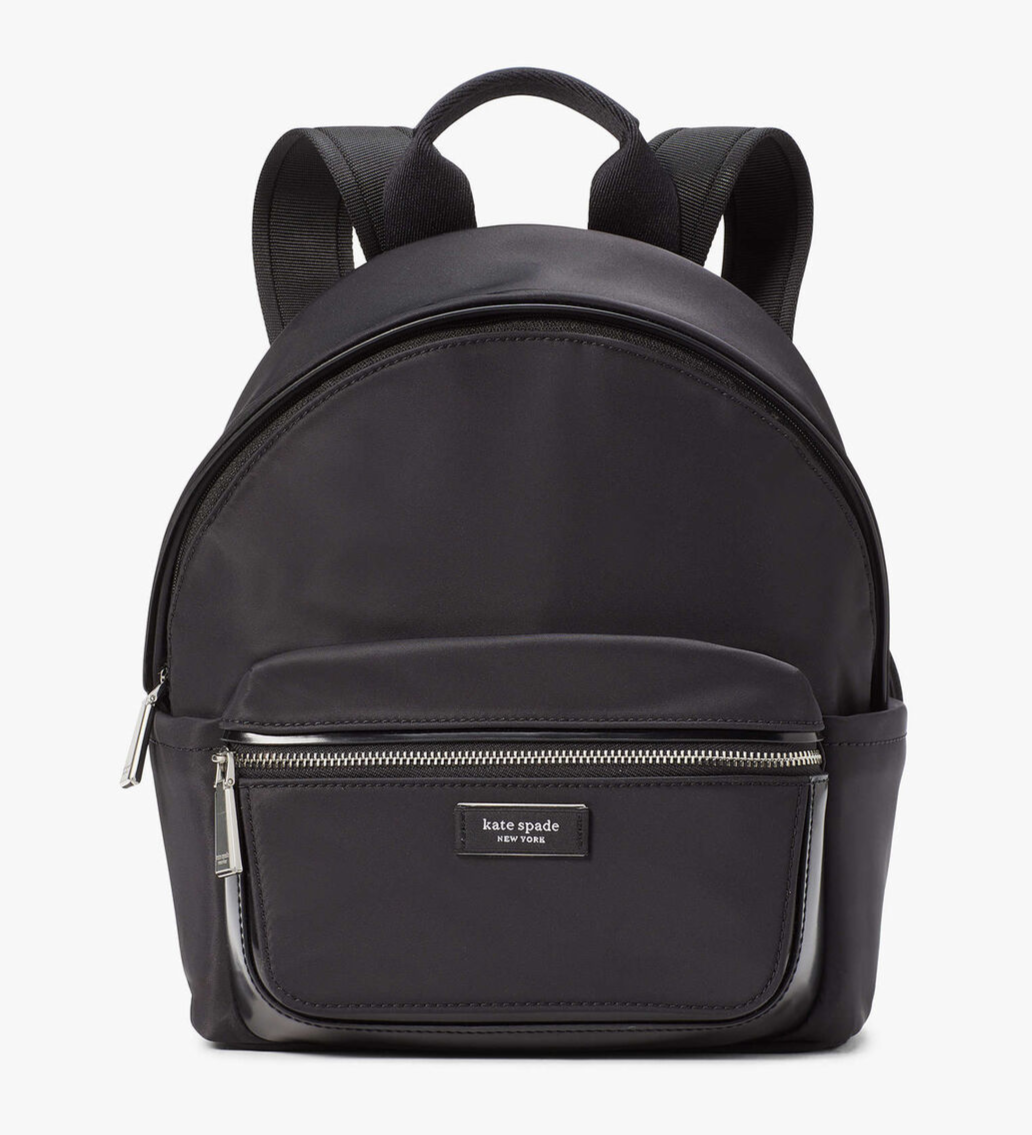 Kate Spade Sam KSNYL Nylon Small Backpack ~NWT~ Black