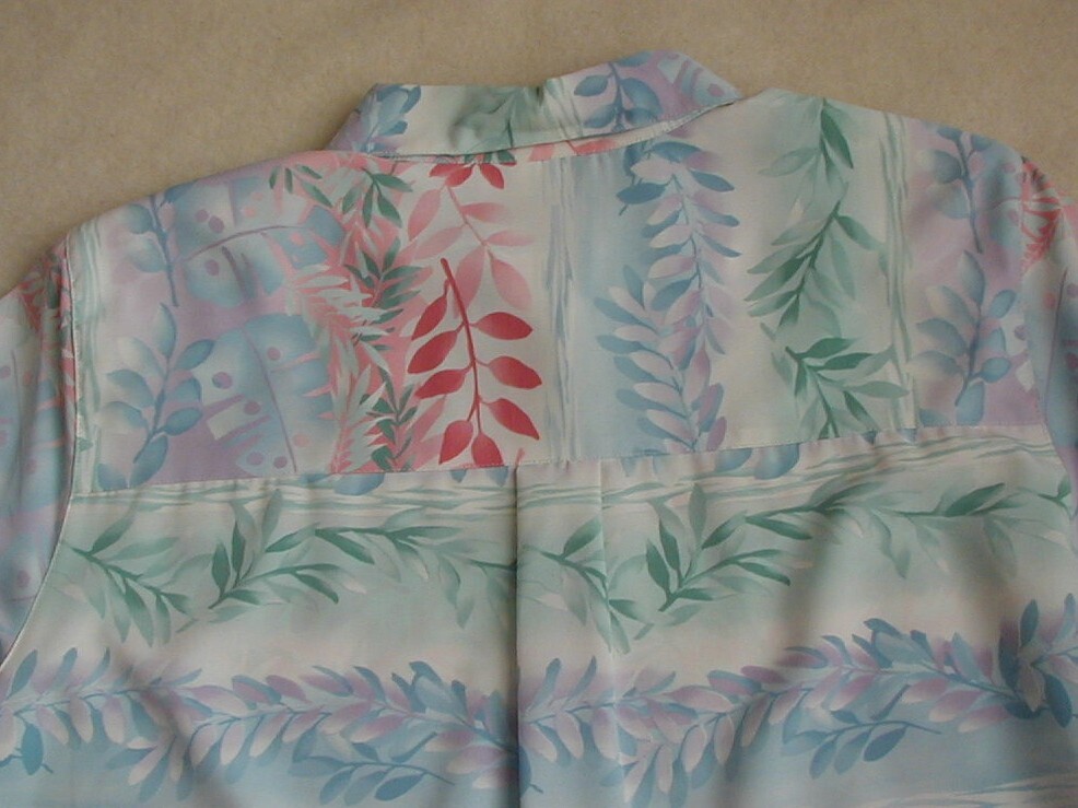 Alfred Dunner Multicolor Leaf Pattern Short Sleev… - image 10