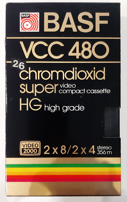 BASF VCC 480 chromdioxid super Kassette