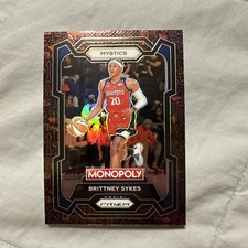 2024 Panini Prizm Monopoly WNBA Brittney Sykes #38 Red Classic Icons 