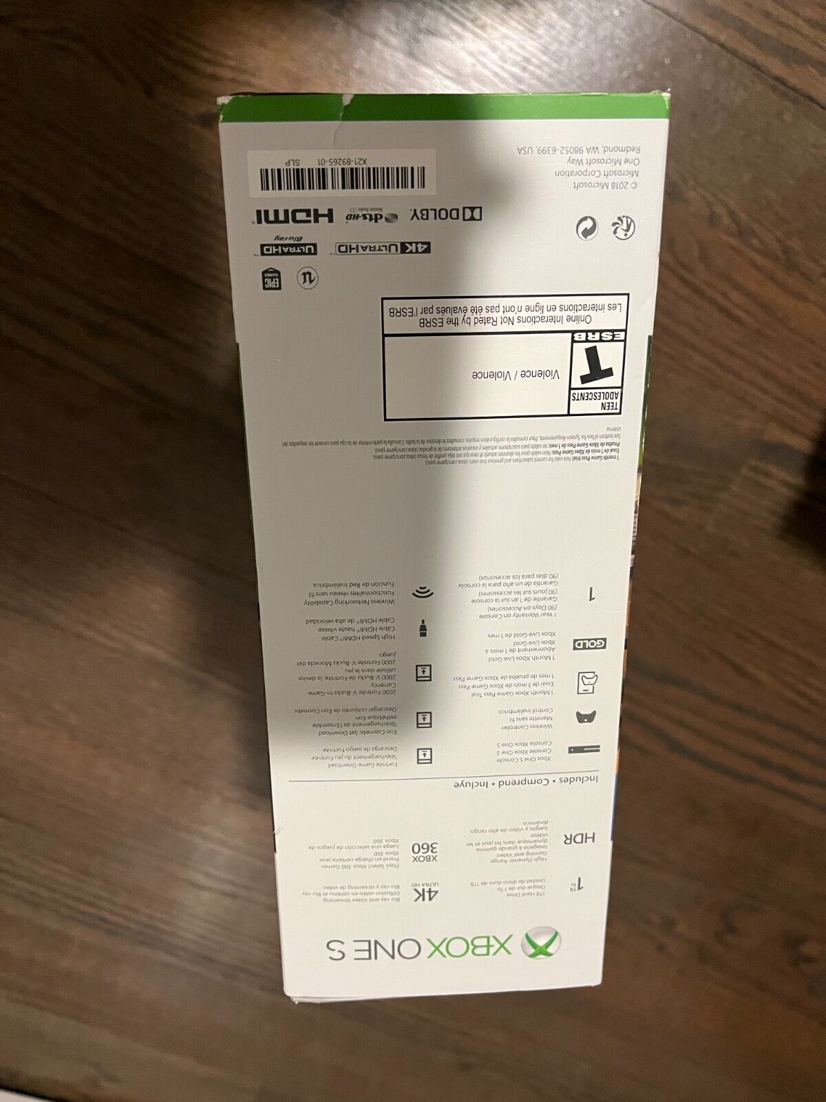 Microsoft Xbox One S Fortnite Battle Royale Special 23C-00080