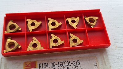 9 Sandvik Hartmetall Nutspitzen R154.0G-16CC01-215 235 (U-max Nut 2,15mm)