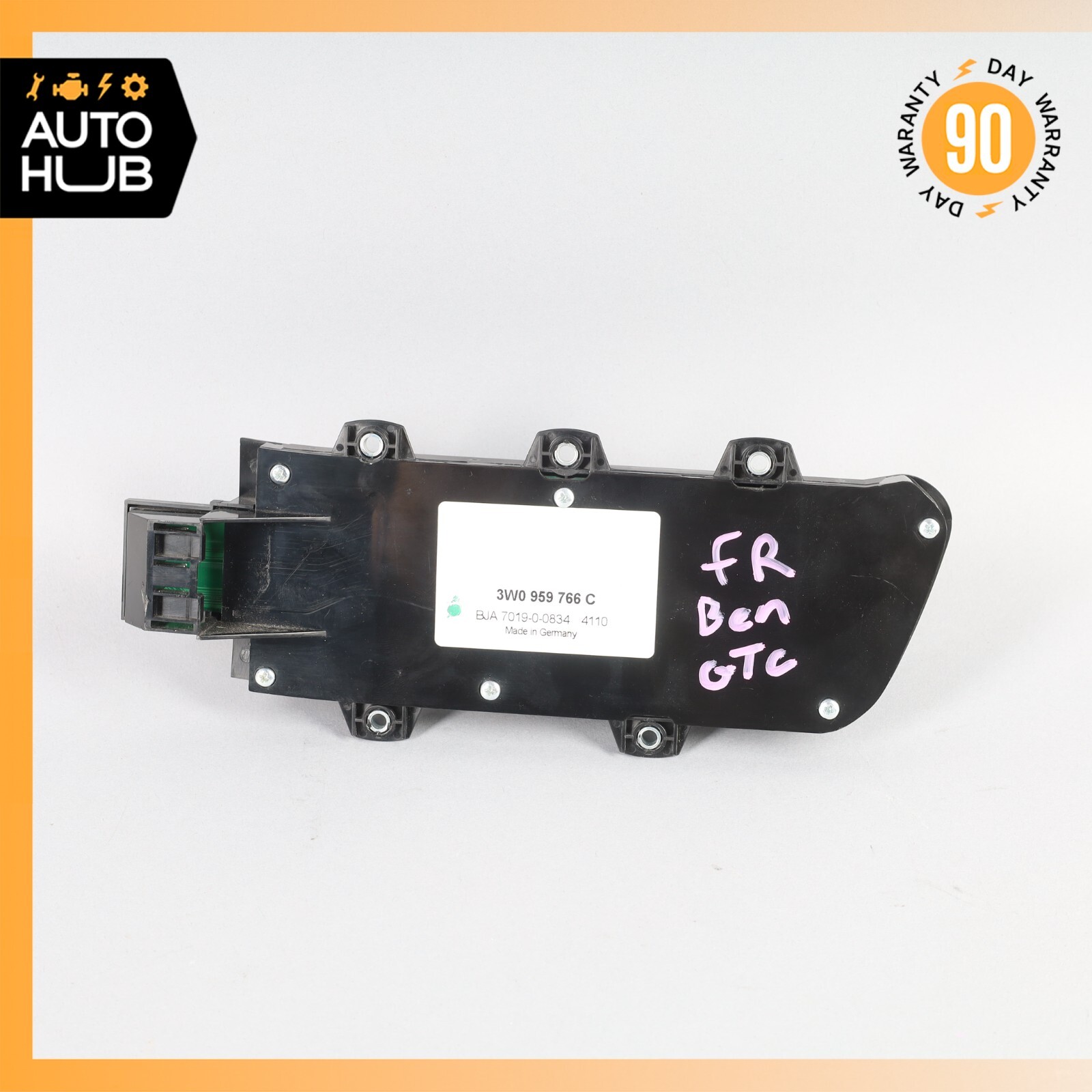 03-18 Bentley Continental GTC GT Front Right Seat Control Memory Switch OEM 59k