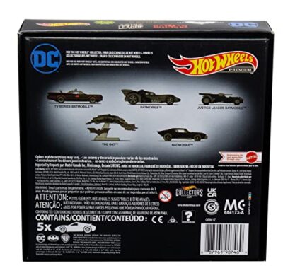 Hot Wheels Online Limited Premium Box Batman GRM17 Black mini car